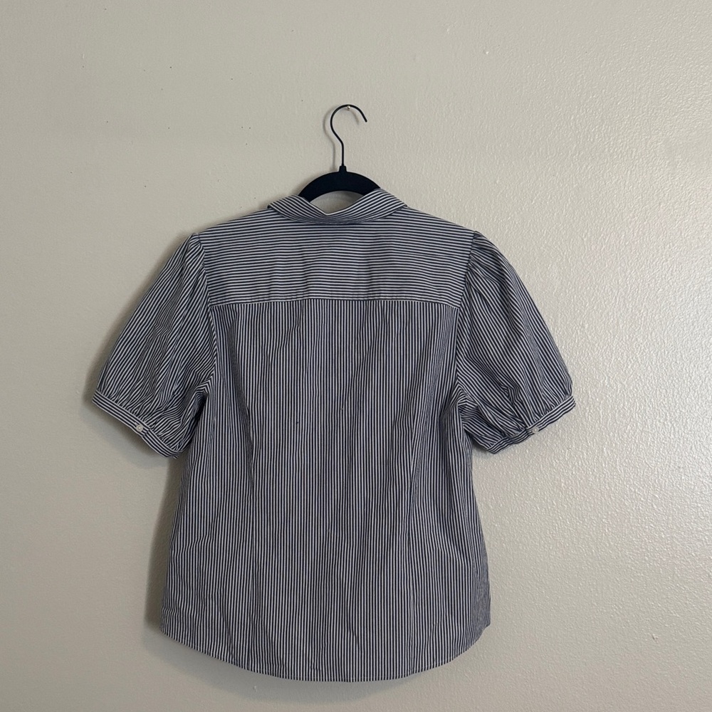 TWO Short Sleeve Button-Down Tops - image 4